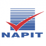Napit logo to shpow that Aarhaus are a Napit registered property services company